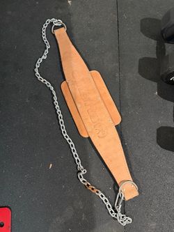 Elite FTS leather dip belt
