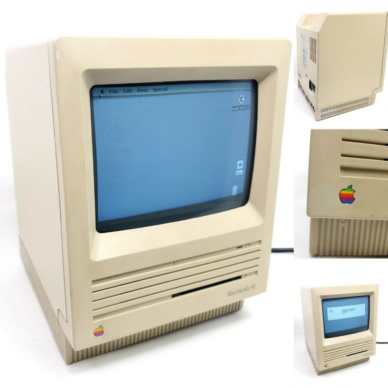 Vintage Apple Macintosh SE M5011 Desktop Computer PC 1986