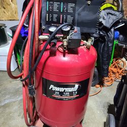 Powermate Air Compressor  20 Gallons 