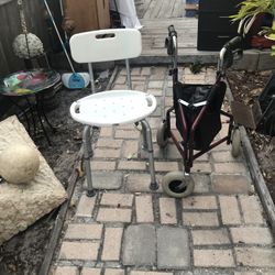 Shower Chair And Walker