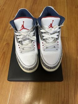 Jordan 3 True Blue Size 8 Beaters 