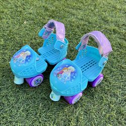 Disney Frozen Kids Girls Roller Skates Adjustable 