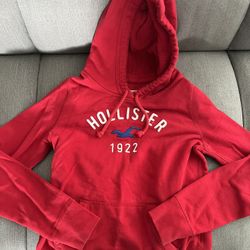 Red Hollister hoodie