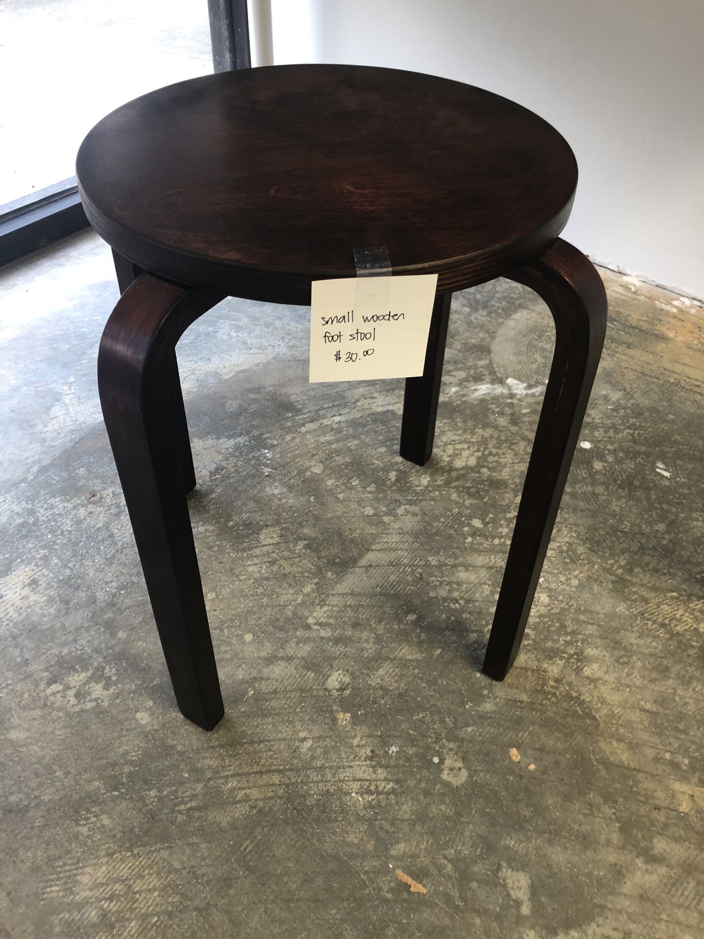 Small Wooden Stool