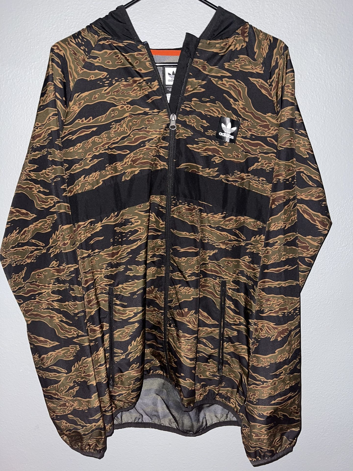 Adidas Camo Windbreaker