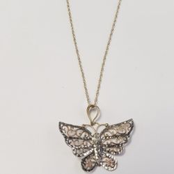 10k Gold 1G 17’’ Necklace 