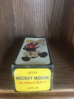 Avon Mickey Mouse Bubble Bath