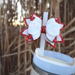 Stanley Tumbler  White And Red Topper 