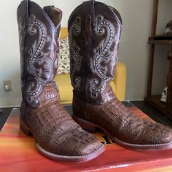 Ferrini  Cowboy Boots Caiman Croc 