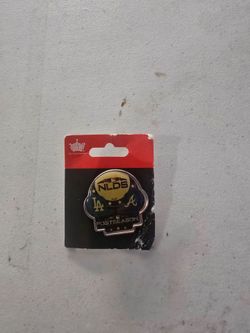 Aminco 2018 nlds Dodgers vs Braves postseason pin