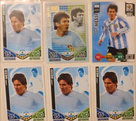 Lionel Messi / Argentina Panini Cards (Read Description)