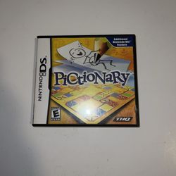 Pictionary Nintendo DS 2DS 3DS Game w/case And Manual Preowned New Condition!!   