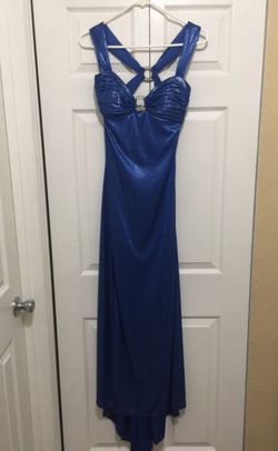 Size 3/4 Cocktail Dress in Royal Blue