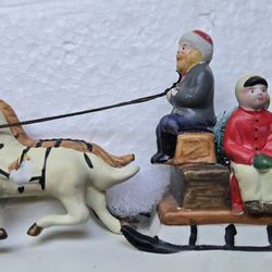  Porcelain Country Sleigh Ride 