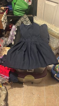 Navy Blue School Uniform Size 5 Girls