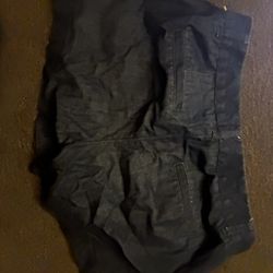 Dark Blue shorts  with zipper detail