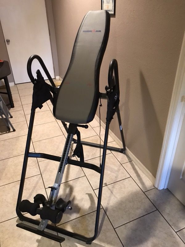Inversion Table Ironman Infared Heat Therapy IFT 2000 Inversion Machine