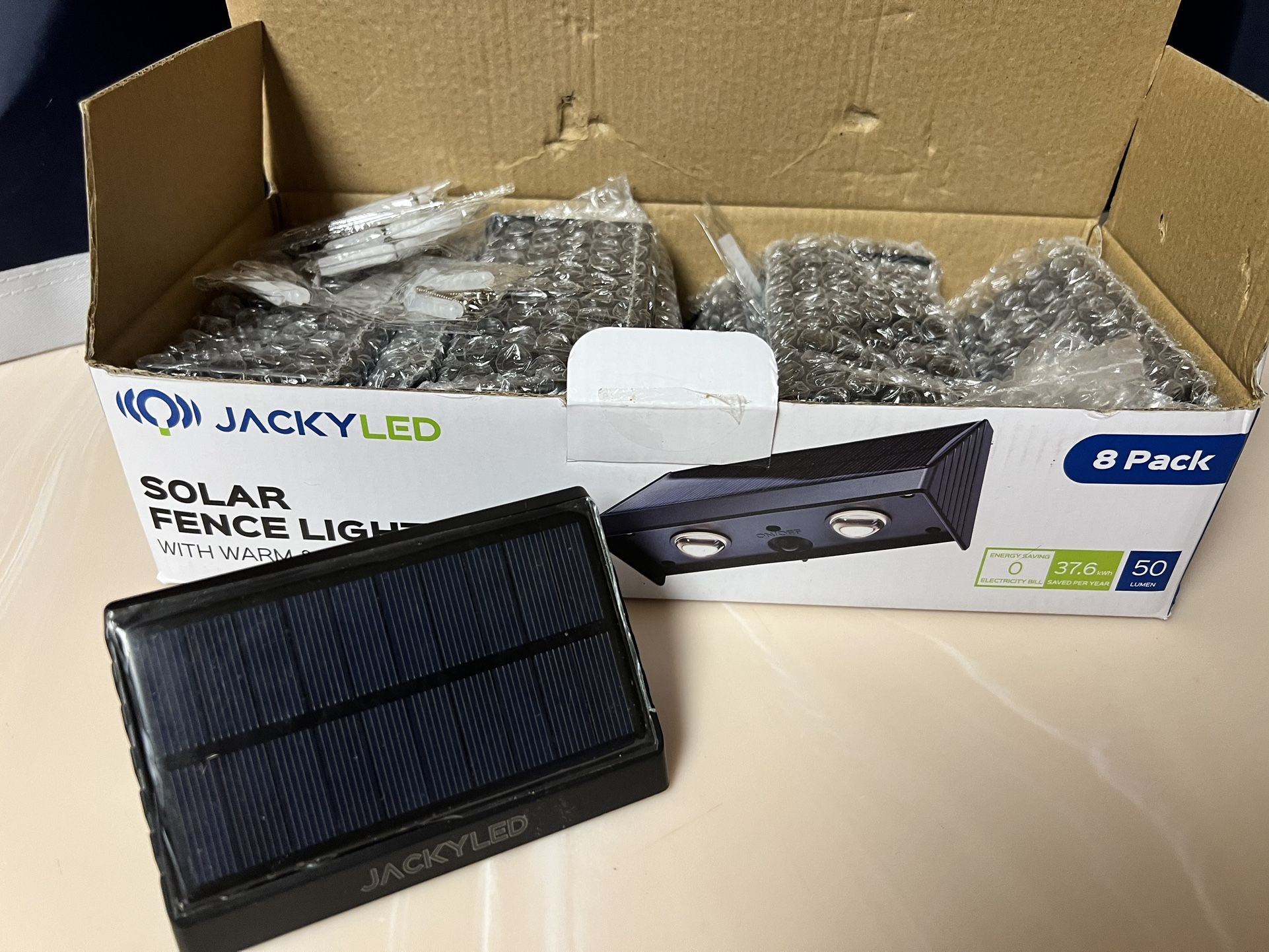 Solar Fence Lights