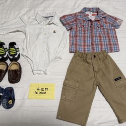 6-12 Months Old Baby Clothes 