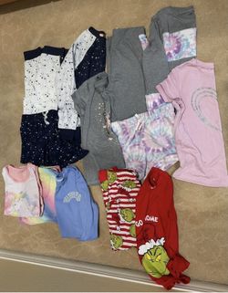 Girls PJs SZ 10/12 (10 Sets)