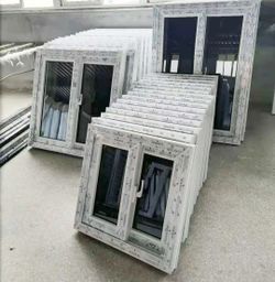 PVC Casement Windows with Double Glazing
