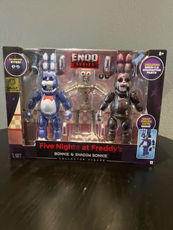 Five Nights at Freddy's Endo Series Bonnie and Shadow Bonnie Collector Figure Set