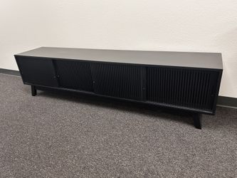 Black TV Stand 
