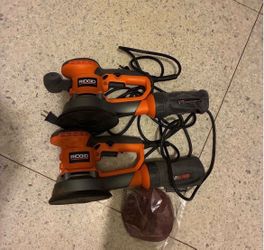 Ridgid Variable-Speed Orbital Sander