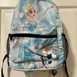 New Frozen Elsa & Olaf Backpack  - Full Size Kids or Adult