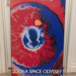 2001: A Space Odyssey (wood poster)