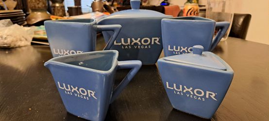 Vintage Luxor tea set.