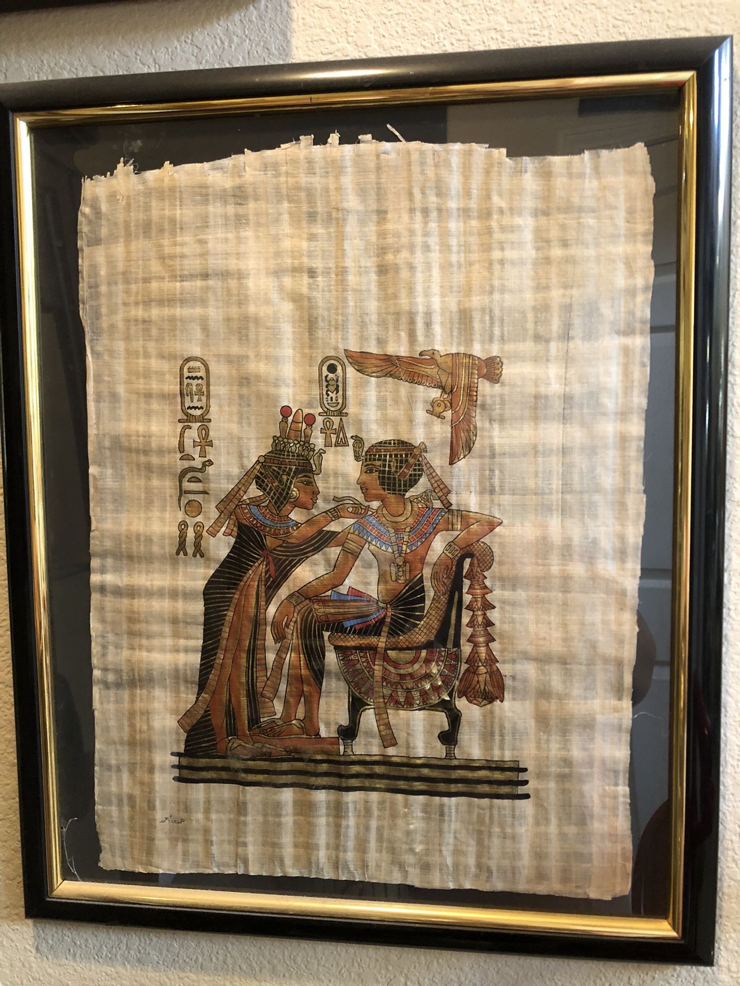 Egyptian Papyrus Picture