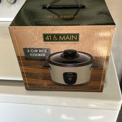 41&MAIN 3CUP RICE COOKER