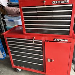 2 Piece Craftsman Rolling Tool Chest