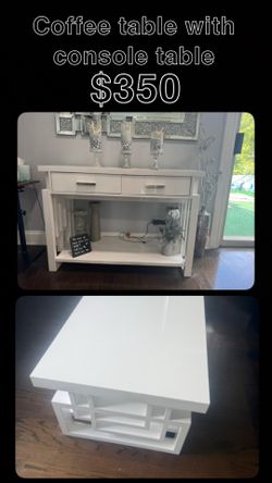 Free table with console table