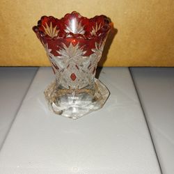 Gorgeous Vintage Collectible Glass Egg Cup 
