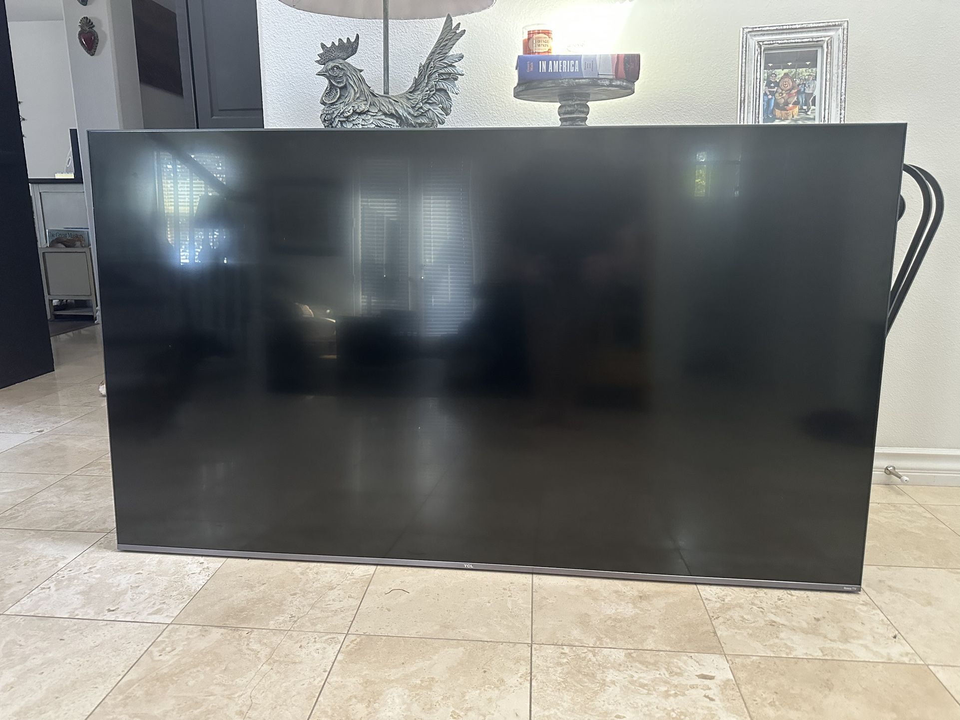 65” TCL 4K QLED TV