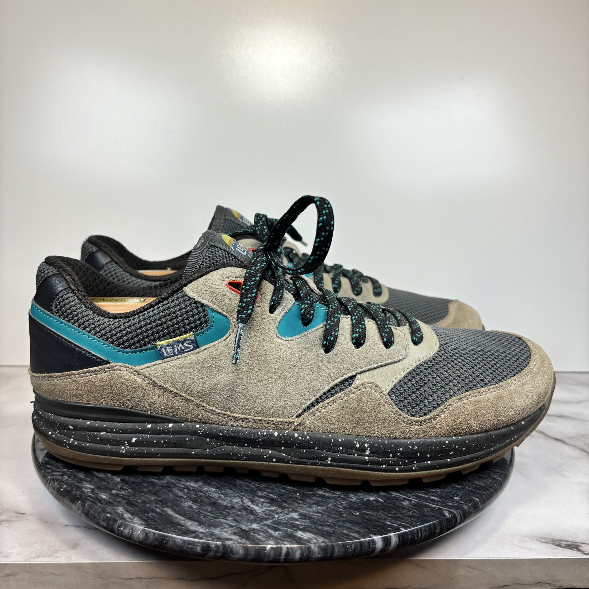 Lems Trailhead Minimalist Lace Up Low Hiking Shoes Desert Khaki Men's Sz 11.5 D
