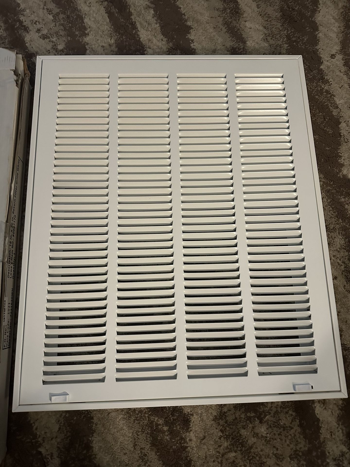 Reliabilt Return Filter Grille 16x20 