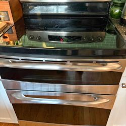 GE Stainless Steel Double Oven 30 inches