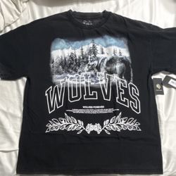 Darc Sport Wolves Club Size Large Men Oversized 