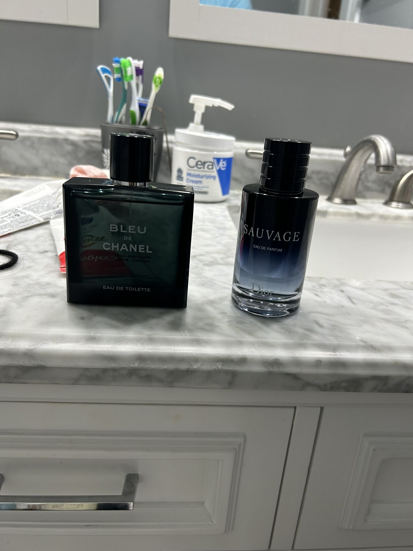 Bleu de Chanel and Dior Sauvage