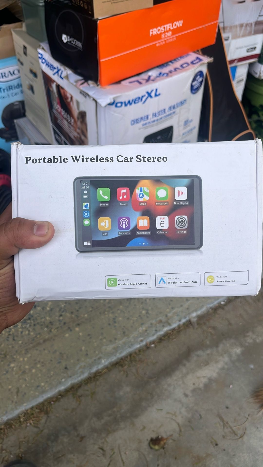 Portable Wireless Car Stereo
