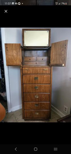 Mid Century Modern DREXEL Consensus Series Upright