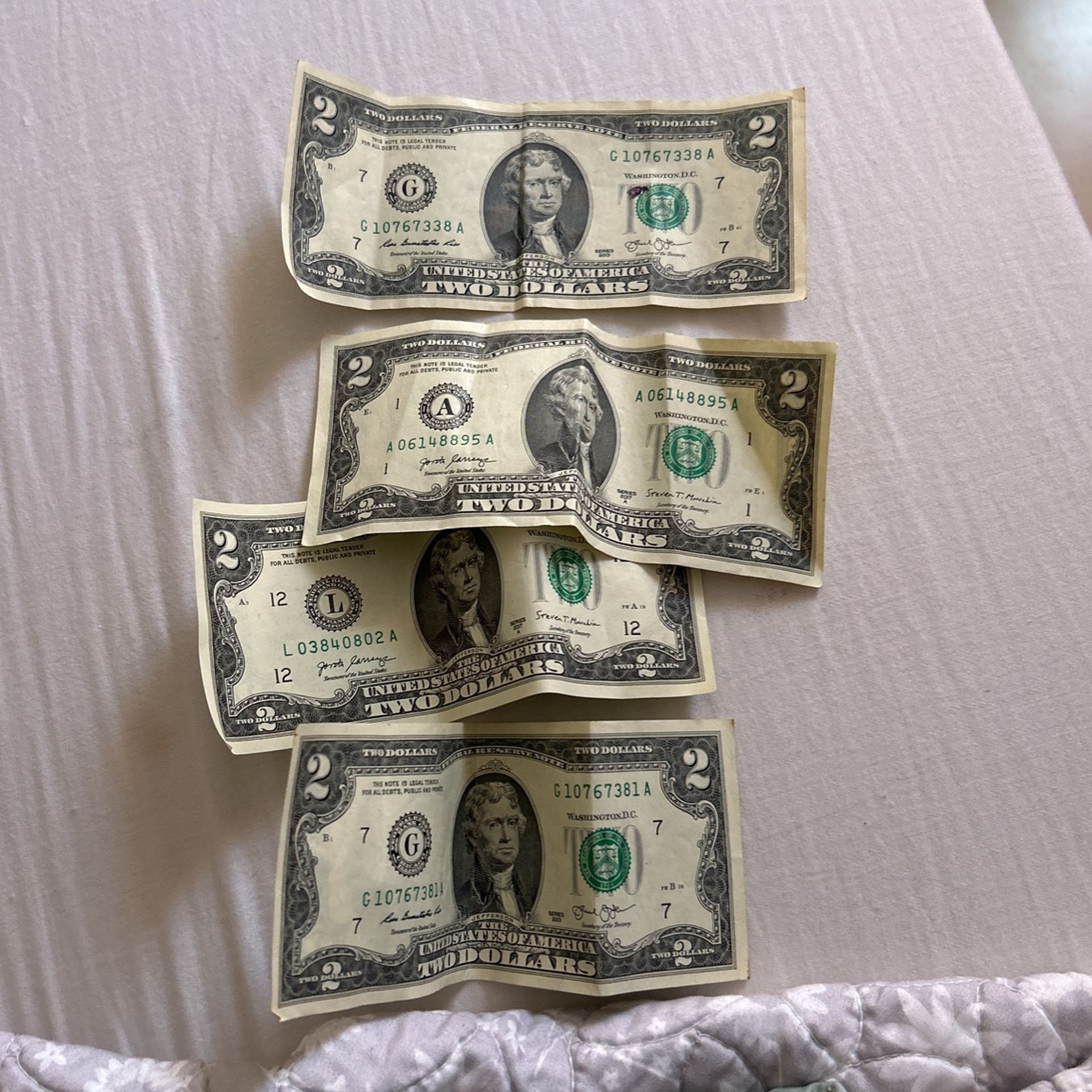 $2 bills