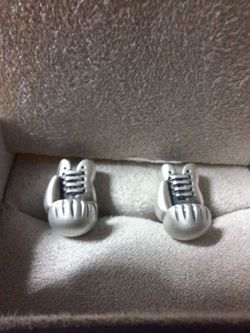 Silver Boxing Glove Cufflinks