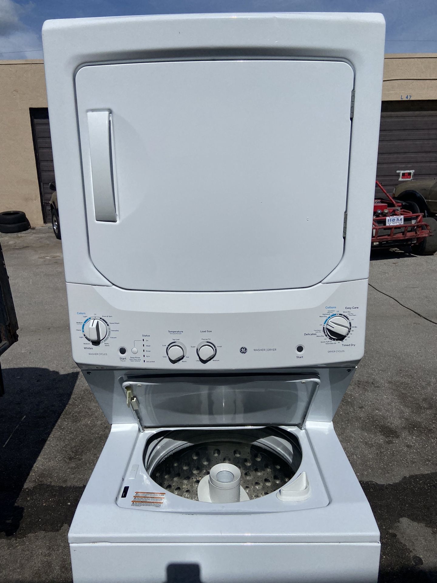 Ge stackable Washer And Dryer Set