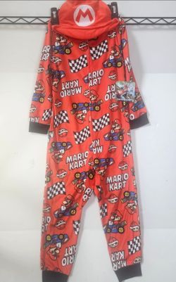 Super Mario Kart PJ Union Suit Boys Size XS (4-5)