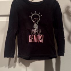 Girls Long Sleeve Shirt, Size 5