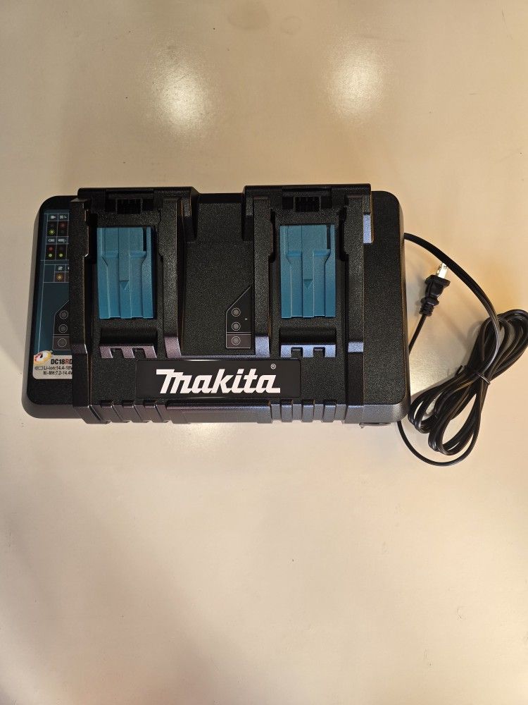 Makita 18v Dual Charger Open Box Never Used 